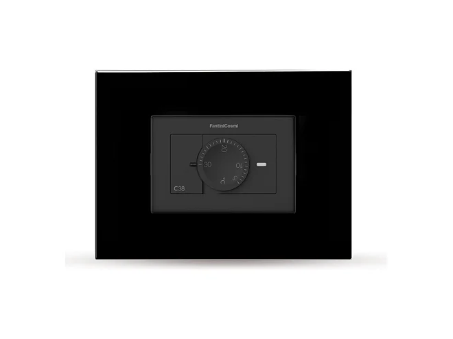 Fantini Cosmi Fantini Cosmi C38 TERMOSTATO ELETTRONICO INCASSO 230V ANTRACITE