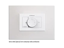Fantini Cosmi Fantini Cosmi C38BA TERMOSTATO ELETTRONICO INCASSO 230V BIANCO