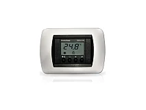 Fantini Cosmi Fantini Cosmi C44 TERMOSTATO ELETTRONICO INCASSO 230V CON DISPLAY ANTRACITE