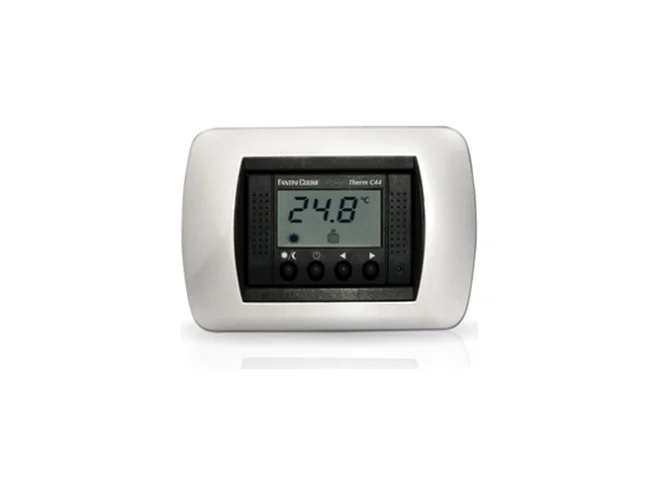 Fantini Cosmi Fantini Cosmi C44 TERMOSTATO ELETTRONICO INCASSO 230V CON DISPLAY ANTRACITE
