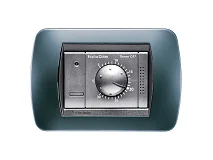 Fantini Cosmi Fantini Cosmi C47C TERMOSTATO ELETTRONICO INCASSO 230V CON MANOPOLA SILVER
