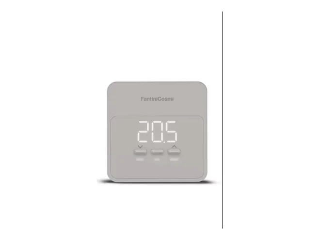 Fantini Cosmi Fantini Cosmi C900QS CRONOTERMOSTATO QUADRATO SMART WIFI BATTERIA SABBIA