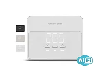 Fantini Cosmi Fantini Cosmi C900R CRONOTERMOSTATO RETTANGOLARE SMART WIFI BATTERIA BIANCO