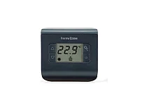 Fantini Cosmi Fantini Cosmi CH112 TERMOSTATO AMBIENTE DIGITALE BATTERIA 2TEMPERATURE ANTRACITE