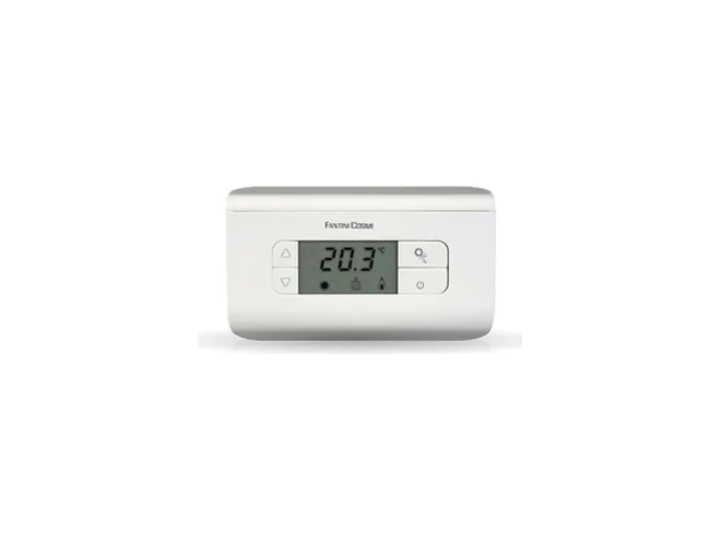 Fantini Cosmi Fantini Cosmi CH115RF TERMOSTATO AMBIENTE DIGITALE BATTERIA 3TEMPERATURE RADIOFREQUENZA