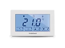 Fantini Cosmi Fantini Cosmi CH120 TERMOSTATO AMBIENTE TOUCHSCREEN BATTERIA BIANCO