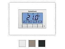 Fantini Cosmi Fantini Cosmi CH123K KIT TERMOSTATO AMBIENTE INCASSO 230V RETROILLUMINATO