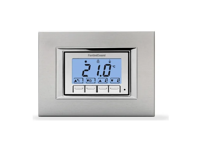 Fantini Cosmi Fantini Cosmi CH123MB KIT TERMOSTATO AMBIENTE INCASSO MiA-BUS CON 3 PLACCHE