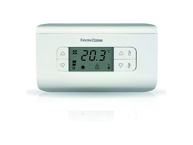 Fantini Cosmi Fantini Cosmi CH130RFR TERMOSTATO AMBIENTE RADIOFREQUENZA ED ATTUATORE 3VELOCITÀ