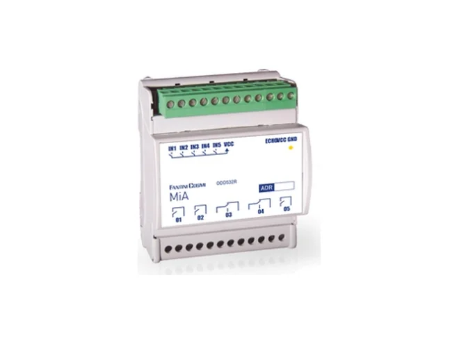 Fantini Cosmi Fantini Cosmi ODD532R MODULO 5 INGRESSI DIGITALI/3 USCITE RELE 16A E 2 USCITE RELE 6A