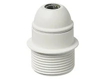 VIMAR Vimar 02104.B Portalampada E27 M10x1 cm/pfil. bianco