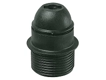 VIMAR Vimar 02104.S Portalampada E27 cpfil cm/pfil. nero