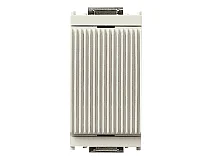 VIMAR Vimar 16540.B Copriforo fronte rigato bianco