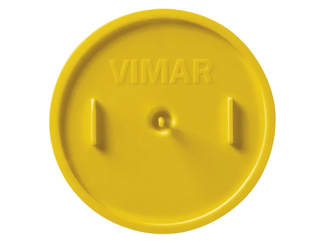 VIMAR Vimar V71011 Coperchio antimalta d60mm giallo