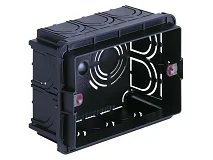 VIMAR Vimar V71303.AU Scatola incasso rettang.autoest. 3M nero