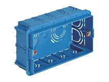 VIMAR Vimar V71304 Scatola incasso rettang. 4M azzurro