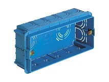 VIMAR Vimar V71305 Scatola incasso rettang. 5M azzurro