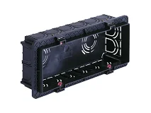 VIMAR Vimar V71306.AU Scatola incasso rettang. 6-7M nero