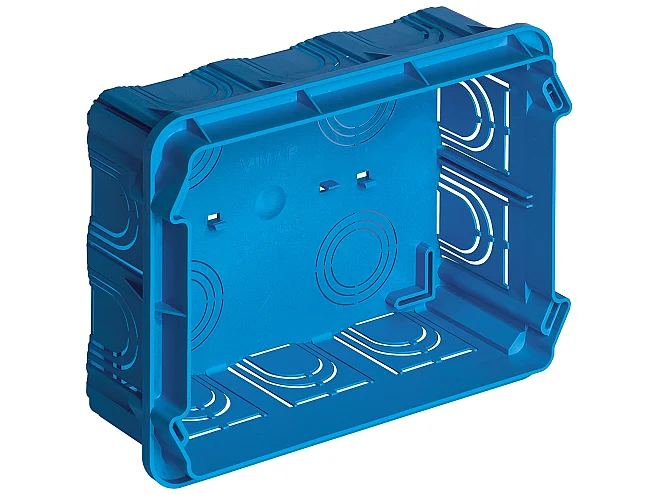 VIMAR Vimar V71320 Scatola incasso rettang. 12-14M azzurro
