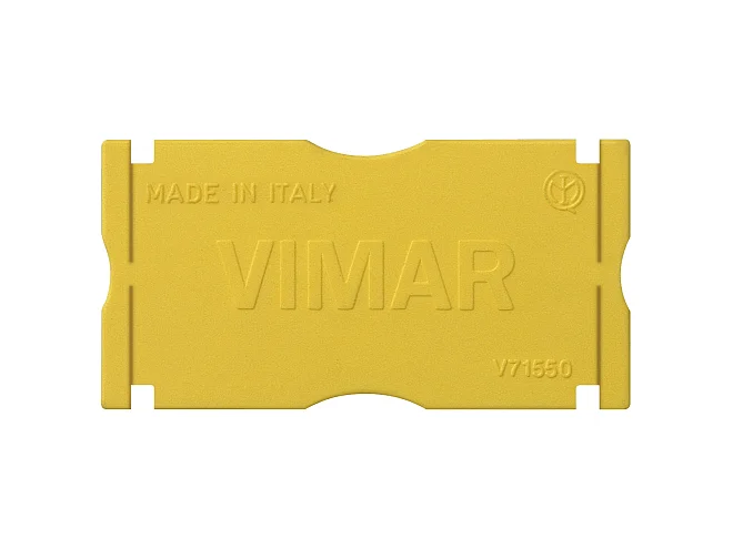 VIMAR Vimar V71550 Separatore per scat.inc.rett.giallo