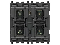 VIMAR Vimar 01484 Comando domotico 4 pulsanti ampl.1+1W 2M