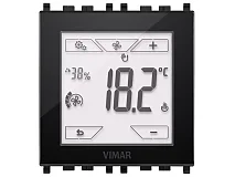 VIMAR Vimar 02952 Termostato touch KNX 2M nero