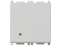 VIMAR Vimar 14005.2.SL Deviatore 1P 16AX 2M Silver