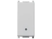 VIMAR Vimar 14010.SL Pulsante 1P NC 10A Silver