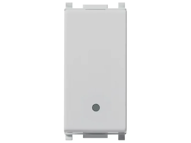 VIMAR Vimar 14010.SL Pulsante 1P NC 10A Silver