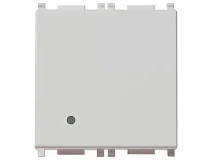 VIMAR Vimar 14013.2.SL Invertitore 1P 16AX 2M Silver