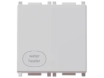 VIMAR Vimar 14016.2.WH.SL Interruttore 2P 20AX WAT./HEAT.2M Silver
