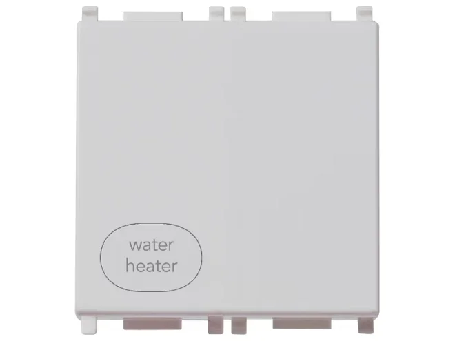 VIMAR Vimar 14016.2.WH.SL Interruttore 2P 20AX WAT./HEAT.2M Silver