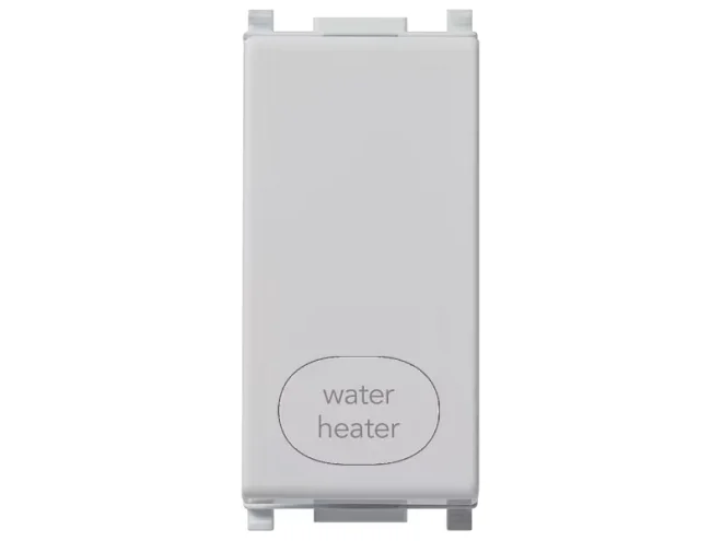 VIMAR Vimar 14016.WH.SL Interruttore 2P 20AX WATER/HEATER Silver