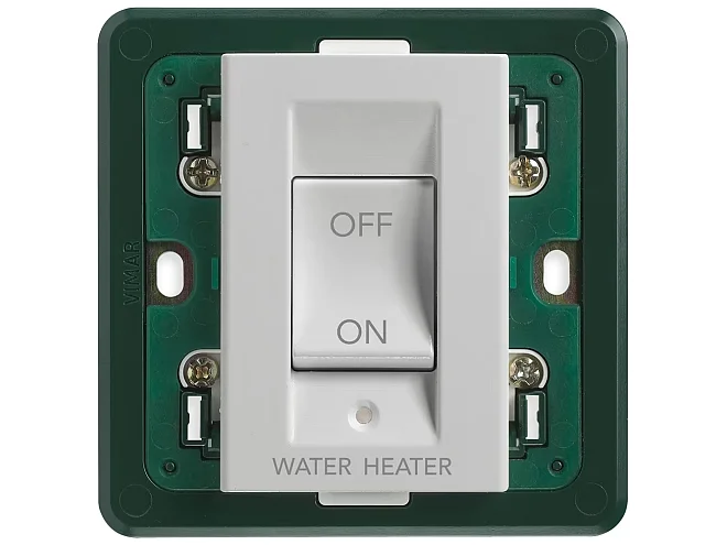 VIMAR Vimar 14017.WH.SL Interruttore 2P 32A WATER/HEATER Silver