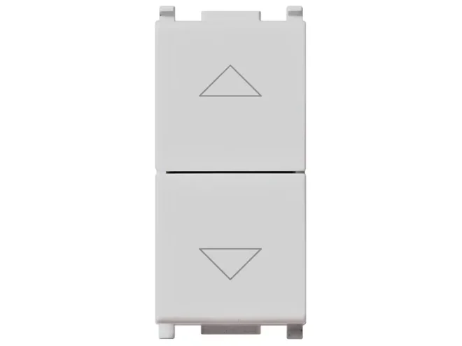 VIMAR Vimar 14062.SL Due pulsanti interbl.1P NO+NO10A Silver