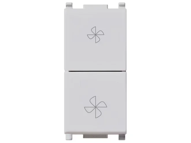 VIMAR Vimar 14063.SL Commutatore 2P 10AX fan-coil Silver