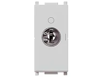 VIMAR Vimar 14083.SL Interruttore 2P 16(3)A +chiave Silver