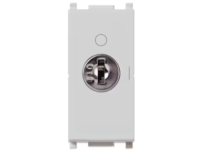 VIMAR Vimar 14083.SL Interruttore 2P 16(3)A +chiave Silver