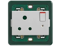 VIMAR Vimar 14215.SL Presa 2P+T 5A inglese interr. Silver