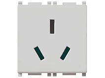 VIMAR Vimar 14254.SL Presa SICURY 2P+T 16A cinese Silver