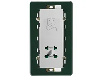 VIMAR Vimar 14291.SL Presa per rasoio verticale 230V Silver
