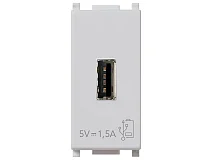 VIMAR Vimar 14292.SL Unità alimentazione USB 5V1,5A 1M Silver