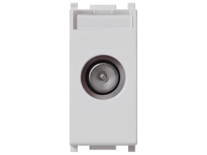 VIMAR Vimar 14300.10.SL Presa TV-RD-SAT passante Silver