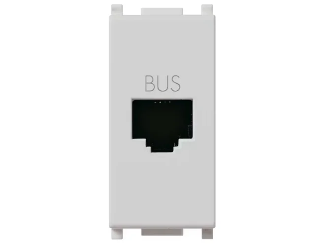 VIMAR Vimar 14329.SL Presa RJ11 speciale per BUS Silver