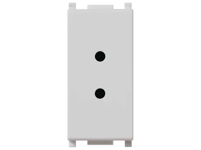 VIMAR Vimar 14330.SL Presa 2P 6A 24V SELV Silver
