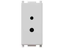 VIMAR Vimar 14331.SL Presa polarizzata 2P 6A 24V SELV Silver