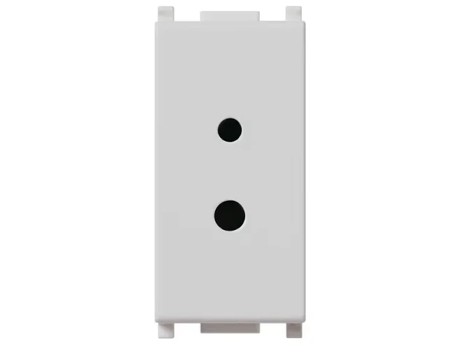 VIMAR Vimar 14331.SL Presa polarizzata 2P 6A 24V SELV Silver