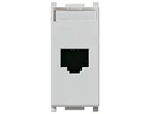 VIMAR Vimar 14339.11.SL Presa RJ45 Netsafe Cat5e UTP Silver