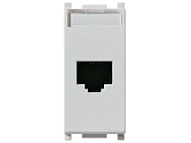 VIMAR Vimar 14339.4.SL Presa RJ45 Netsafe Cat5e UTP 110 Silver