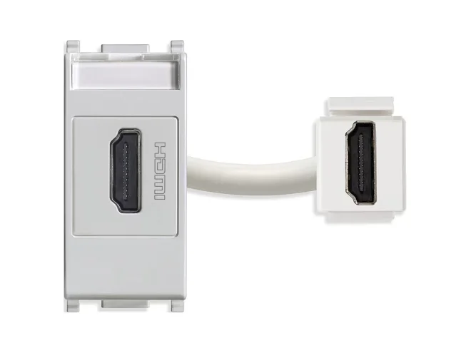 VIMAR Vimar 14346.SL Presa HDMI 2.1b Silver